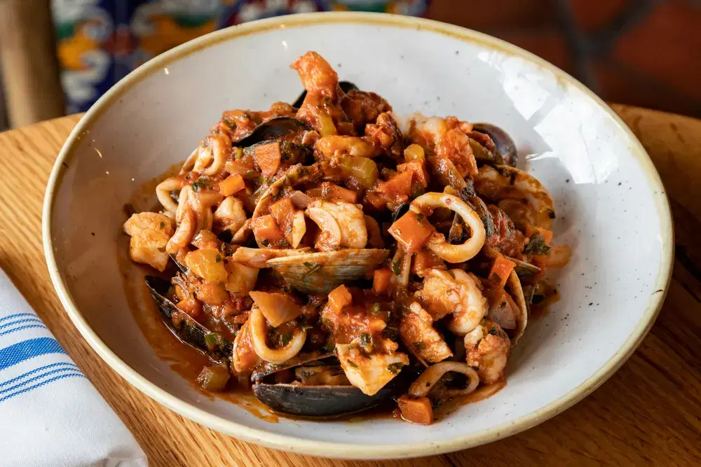 Seafood Linguine